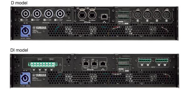 新型网络功放PC系列D/DI型号：通过集成强大的矩阵功能和Dante连接方式，提供高灵活性和可扩展性